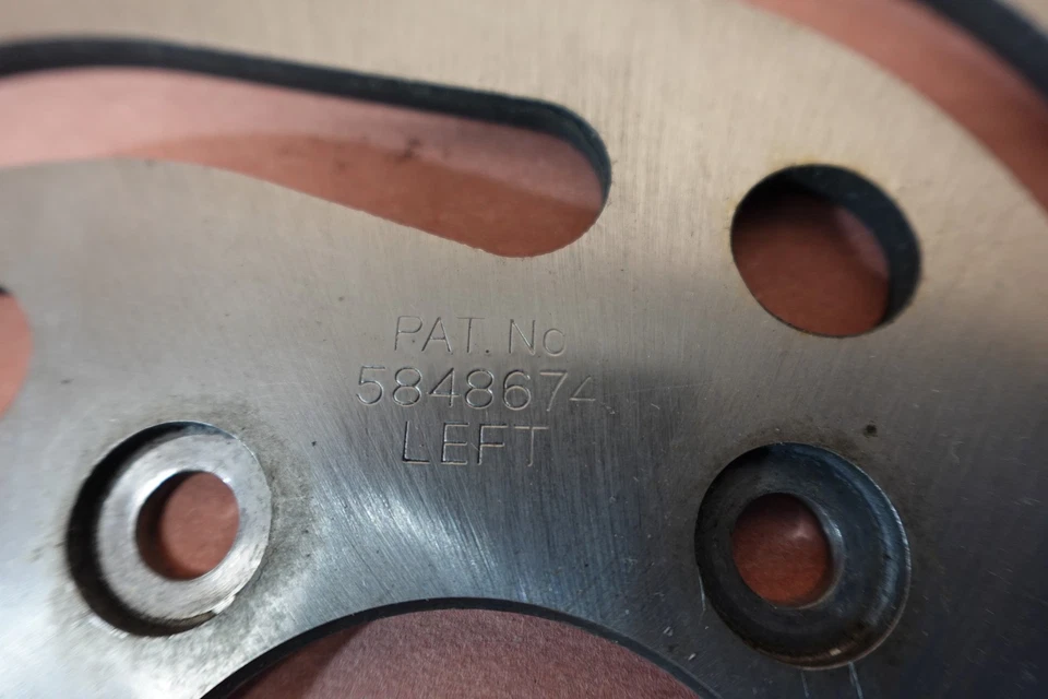 Harley Davidson Rocker C 2009-2011 disco de rotor de freno delantero FXCWC Foto 4 de 4