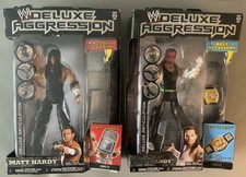 JAKKS PACIFIC WWE DELUXE AGGRESSION SERIES 21 JEFF HARDY & SER. 19 MATT HARDY 