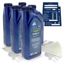5 Liter ARAL SuperTronic K 5W30 5W-30 Motoröl inkl. Trichter + Anhänger