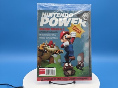 NEW sealed NINTENDO POWER Final Issue DECEMBER 2012 Poster Included VOLUME 285