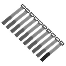 10 Pcs Battery Tie Down Straps, 0.8 x 8 Grey ...