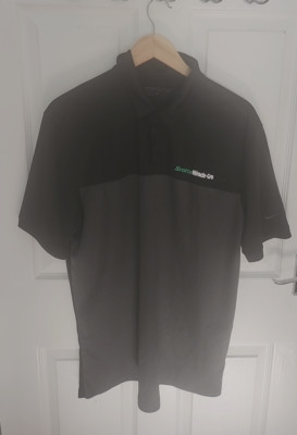 Nike Golf Herren Poloshirt Dry Fit Scotts Miracle Gro - Größe L