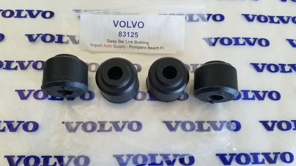 (4) Bujes de enlace de barra estabilizadora Volvo 122S, 164,544, P1800s, 1800E, 1800ES (4) (83125) Foto 2 de 2