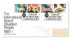 25/3/1981 UK GB FDC - Year of the Disabled - London SW1 Special Postmark