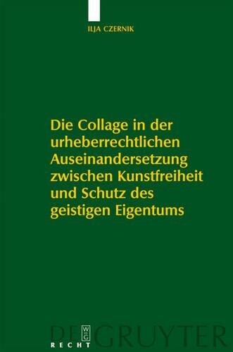 Thumbnail - Ilja Czernik Die Collage In Der Urheberrechtlich (gebundene Ausgabe)