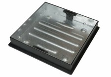 CLARK DRAIN BLOCK PAVING SQUARE TO ROUND MANHOLE COVER 450MM X 80MM CD 450SR