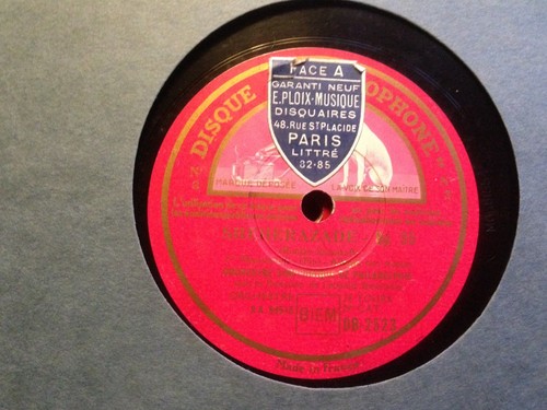 RIMSKY SHEHERAZADE STOKOWSKI PHILADELPHIA ORCH DB 2522-7 7x 78RPM HMV FRANCE - Picture 4 of 8