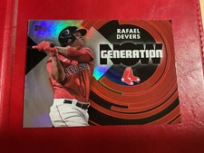 Rafael Devers Fleer Prizm Topps inserts & more 
