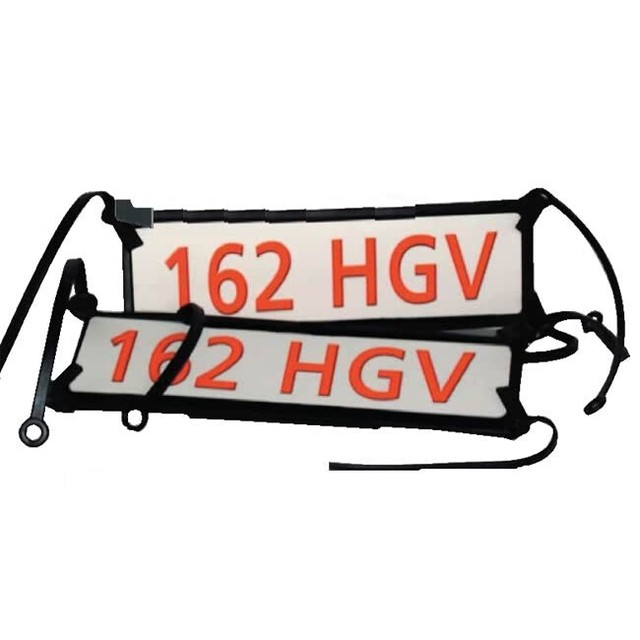 Dunlop Pair of Heavy Duty Trade Plate Holders for sale online eBay