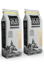 Café 1820 Special Reserve Ground Coffee Medium/Dark Roast 2 pck EXP 10/25/2025