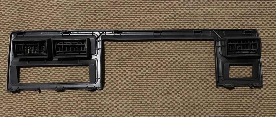 Velocímetro PLYMOUTH ACCLAIM 1989-1995 RADIO BISEL TABLERO MOLDURA VENTILACIONES DE AIRE NEGRO OEM Foto 4 de 4