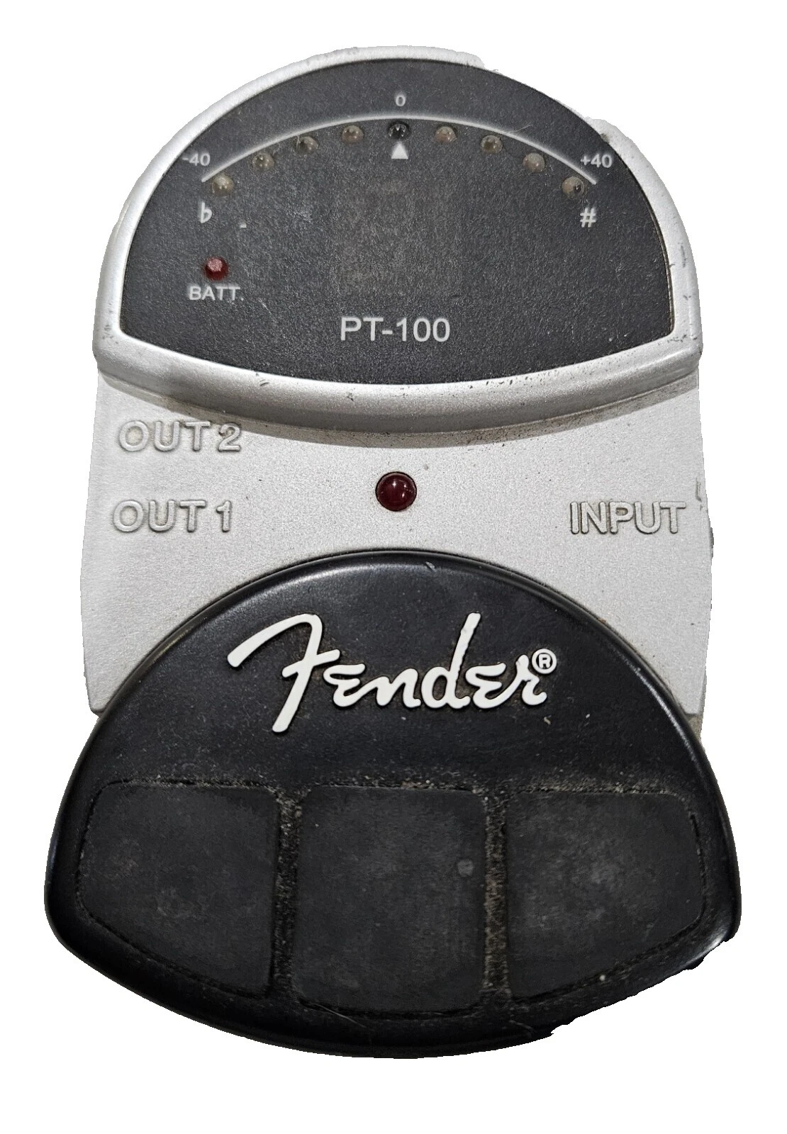 Sintonizador de Pedal Fender afinadores de guitarra
