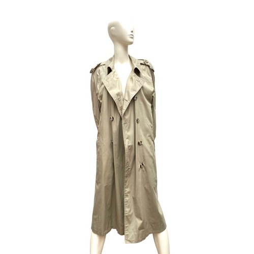 Yves Saint Laurent Beige Trench Coat Size 52 fits men M Women L Unisex - Picture 3 of 8