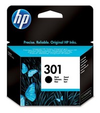 HP Deskjet 1000 Printer Ink Cartridge Genuine Original 301 Black CH561E 3050a bn