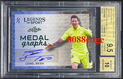 世界に一枚のみ Lionel messi 1/1 auto Panini eminence 最高級カード