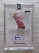 2025 Panini Instant Access LIV Golf Cameron Smith ON CARD AUTO Prizm SSP 20/25