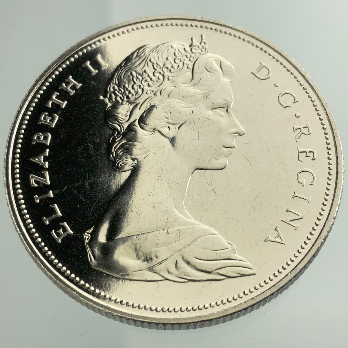 1871-1971 British Columbia Canada Dollar Proof-like