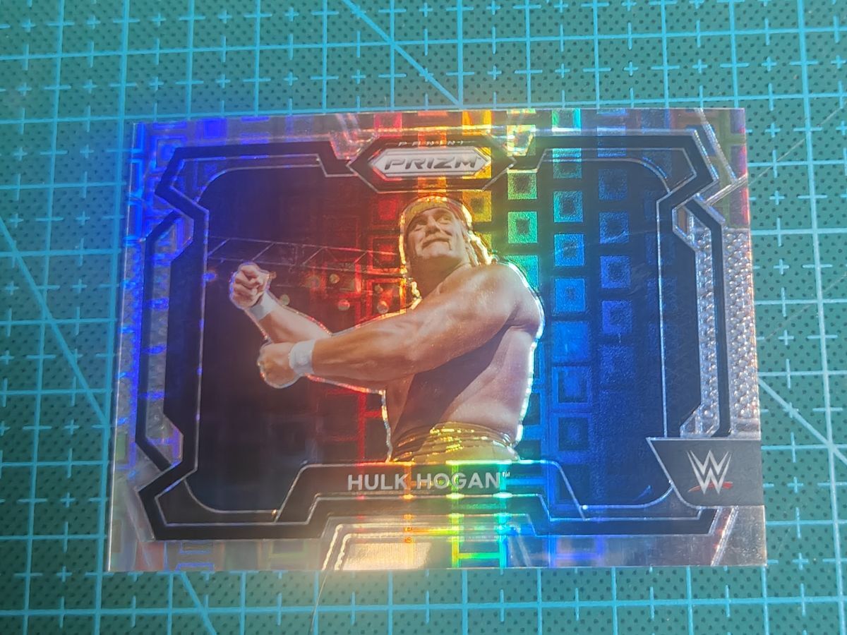 2024 Panini Prizm WWE Hulk Hogan #/199 Premium Box Set Pandora SP Parallel