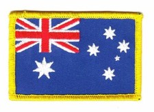Flaggen Aufn&auml;her Patch Australien Fahne Flagge