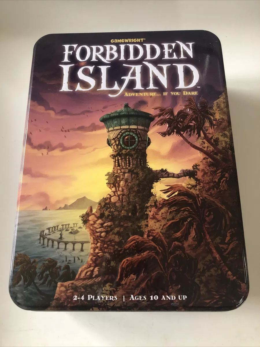 Forbidden Island – The Cooperative Strategy Survival Island Board Game,2-4  players