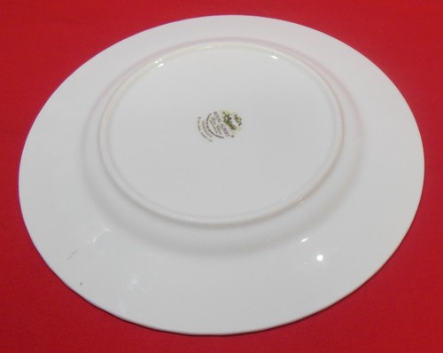 Royal Albert England Flower of the Month January Snowdrops Salad Plate 8¼ Inches - Picture 6 of 7