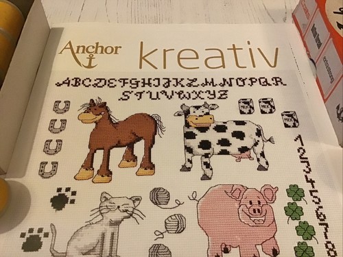 Anchor Kreativ Animals Cross Stitch Sampler Pattern. - Picture 3 of 8