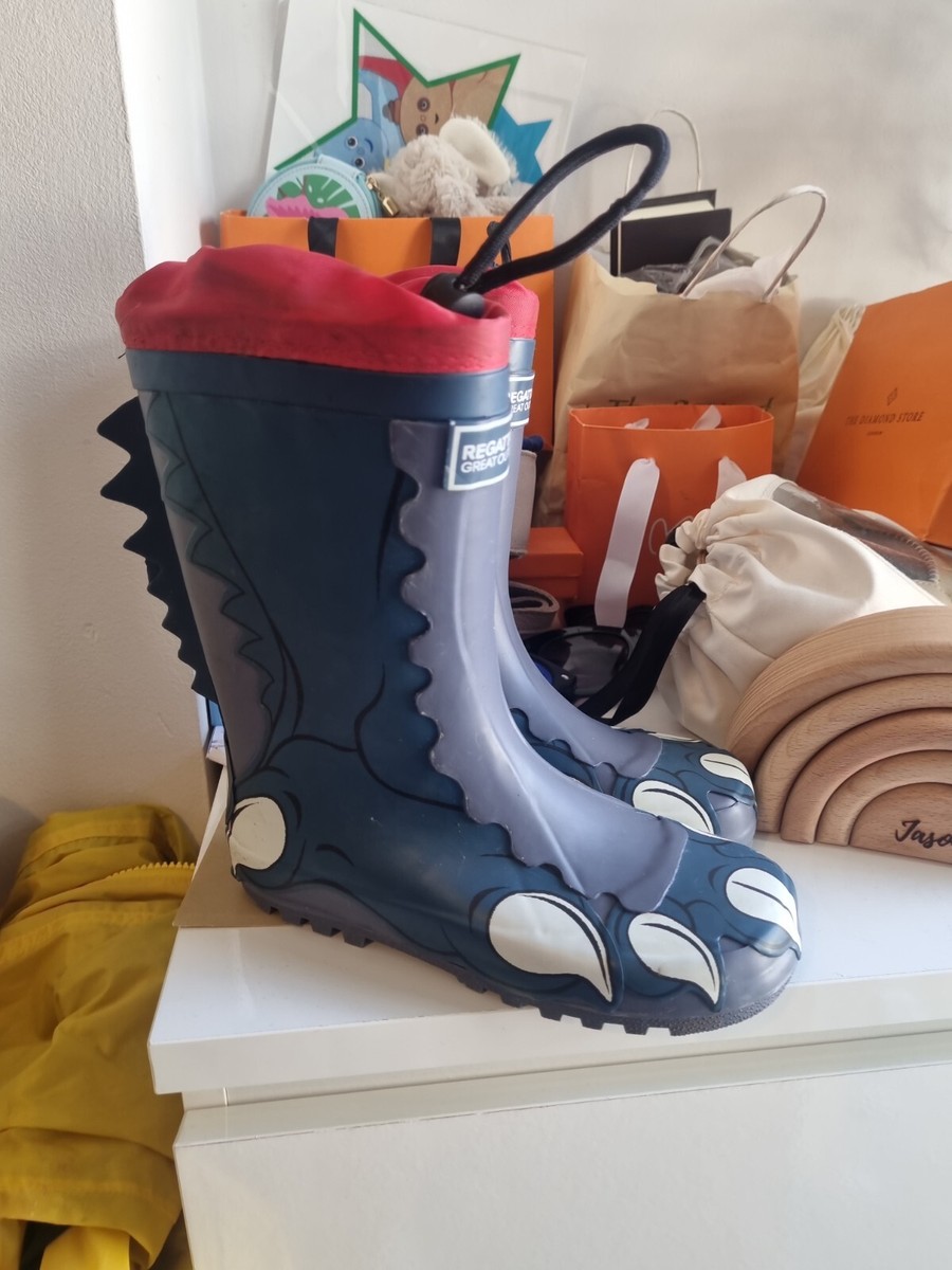 Blue Sapphire Regatta Childrens Wellies Mudplay Wellies Kids