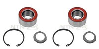 Snr 2X Radnabe Radlagersatz Hinten FüR Peugeot Boxer Kasten CitroëN Jumper 244