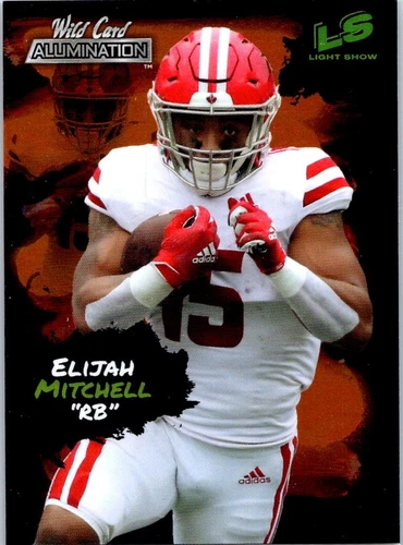 2021 Wild Card Alumination Elijah Mitchell #LS 46