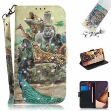 Animal Wallet Phone Case For iPhone Samsung LG NOKIA Google Moto Oneplus Sony