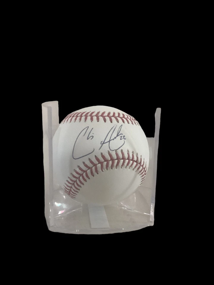 克里斯·阿彻 美国职棒大联盟签名亲笔签名棒球明尼苏达双城队/坦帕湾光芒 — 第 4/4 张图片