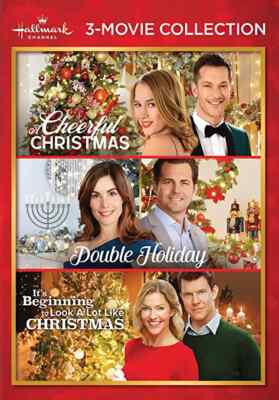 Hallmark 3 Movies Cheerful Christmas / Double Holiday & 1 More BRAND NEW DVD