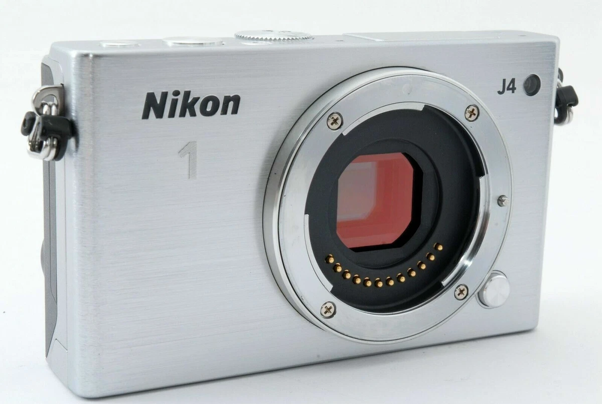 Nikon 1 J4 digital camera body silver eBay