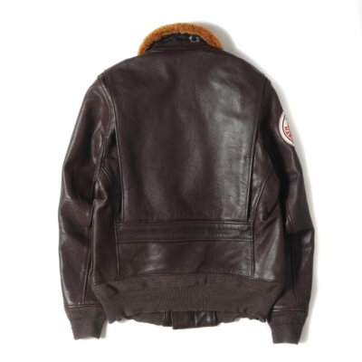 USED] THE REAL McCOYS M422-A Genuine patch Goatskin leather flight