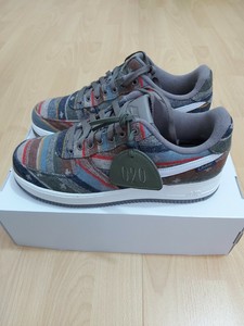 Nike Air Force 1 custom x Off White Size 43 EU - 9 - Depop