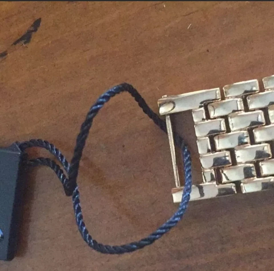 AKRIBOS XXIV 镀金钻石标记女式表带手表全新带标签 — 第 4/4 张图片