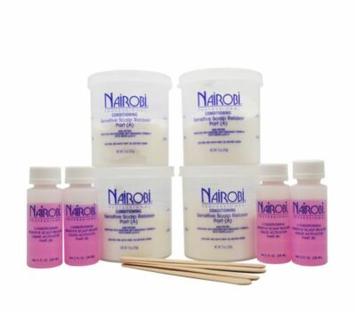 Nairobi Sensitive Scalp Relaxer System 4 Full (or 8 Single Touchup) Applications