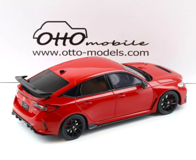 1/18 Honda Civic Type R 2022 (Red) Resin Model Car by Otto Mobile