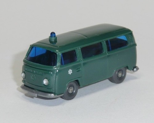 Wiking - VW T2 "Polizei", Stern an den Türen vorne, 1:87, ohne VP -- F032/K9