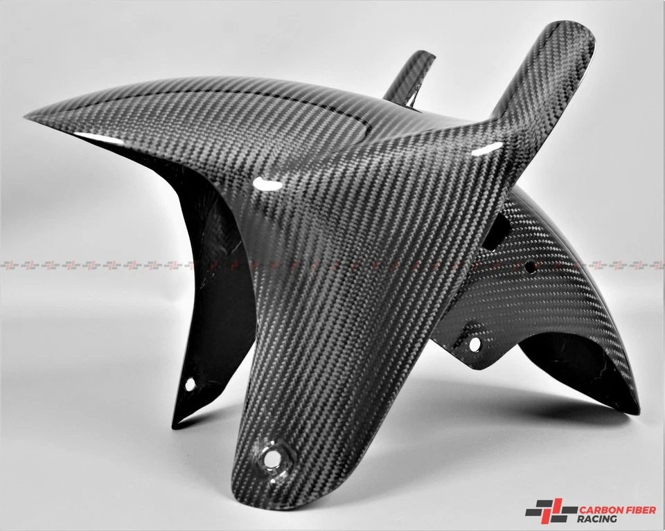 Guardabarros delantero Kawasaki Ninja ZX-6R (1999) ZX-9R (1998-2001) - 100 % fibra de carbono Foto 3 de 3