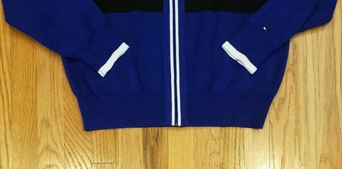 Tommy Hilfiger Herren Color Block Full Zip Pullover Größe M - Bild 7 von 9