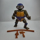 1990 Teenage Mutant Ninja Turtles Donatello Storage Shell Weapons Vintage TMNT