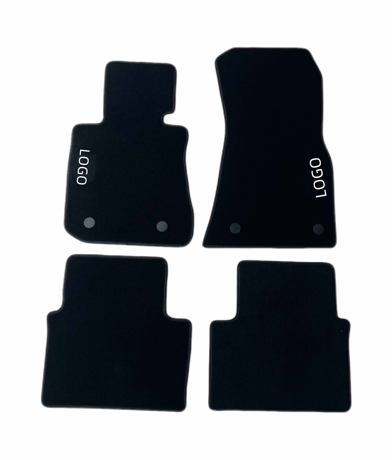 Fit BMW i4 2022-2025 original Velour Car Floor Mats Carpets Handmade Luxury Pads