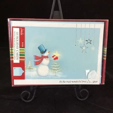 Christmas Cards Snowman Star Christmas Tree NIB 18 Cards Envelopes Image Arts
