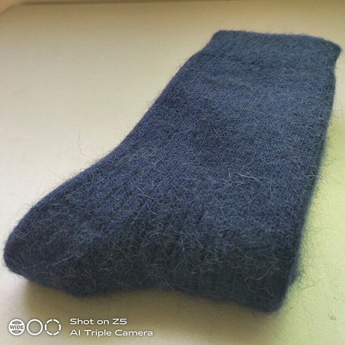 New Women Pure Wool Cashmere Socks Thermal Thick Boot Multicolor Winter - Picture 18 of 36