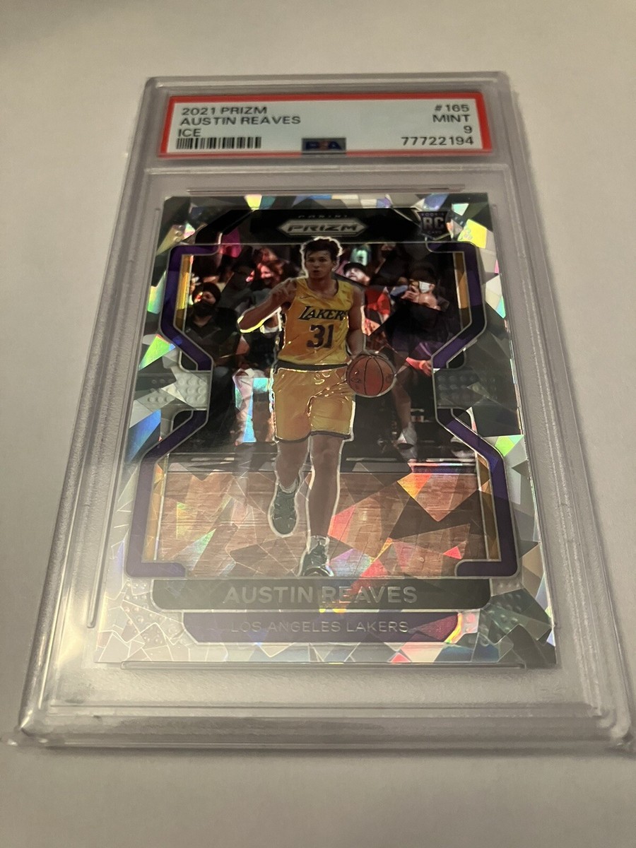 2021 Prizm Austin Reaves Cracked Ice #165 Rookie PSA 9 | eBay
