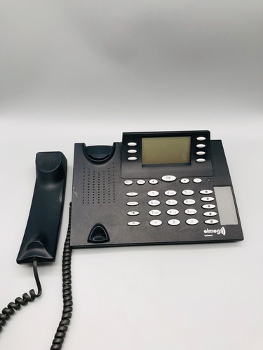 Elmeg IP-S400 VoIP-Systemtelefon Tischtelefon schwarz ohne Netzteil - Photo 3/4