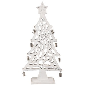 Weihnachtsbaum Baum Christbaum Holz Metall Shabby Vintage Landhaus Deko Ebay