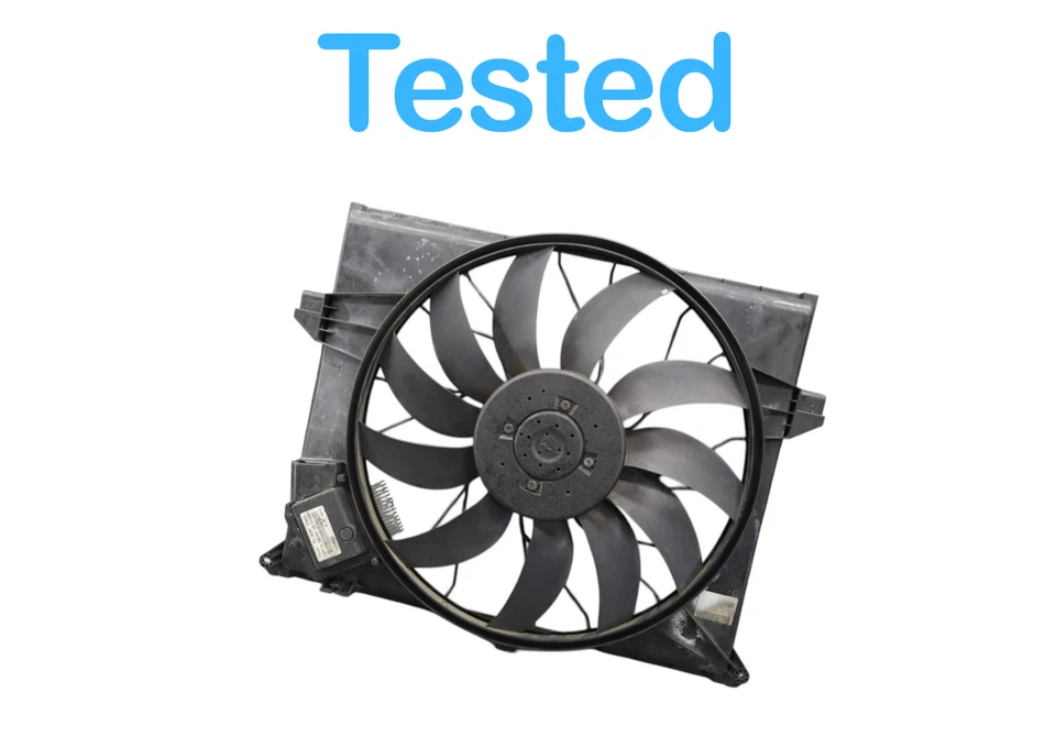 07-13 Mercedes GL450 GL550 Engine Motor Cooling Fan Assembly 1645000093 Oem - Image 3 of 4