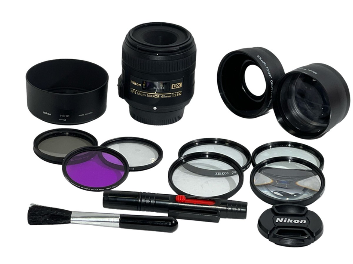 Nikon AF-S DX Micro NIKKOR 40mm F 2.8 G Lens Pro Kit +